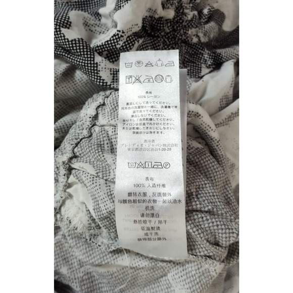 Armani Exchange Jumpsuit – White/Black Floral – Size 4 - Picture 6 of 7
